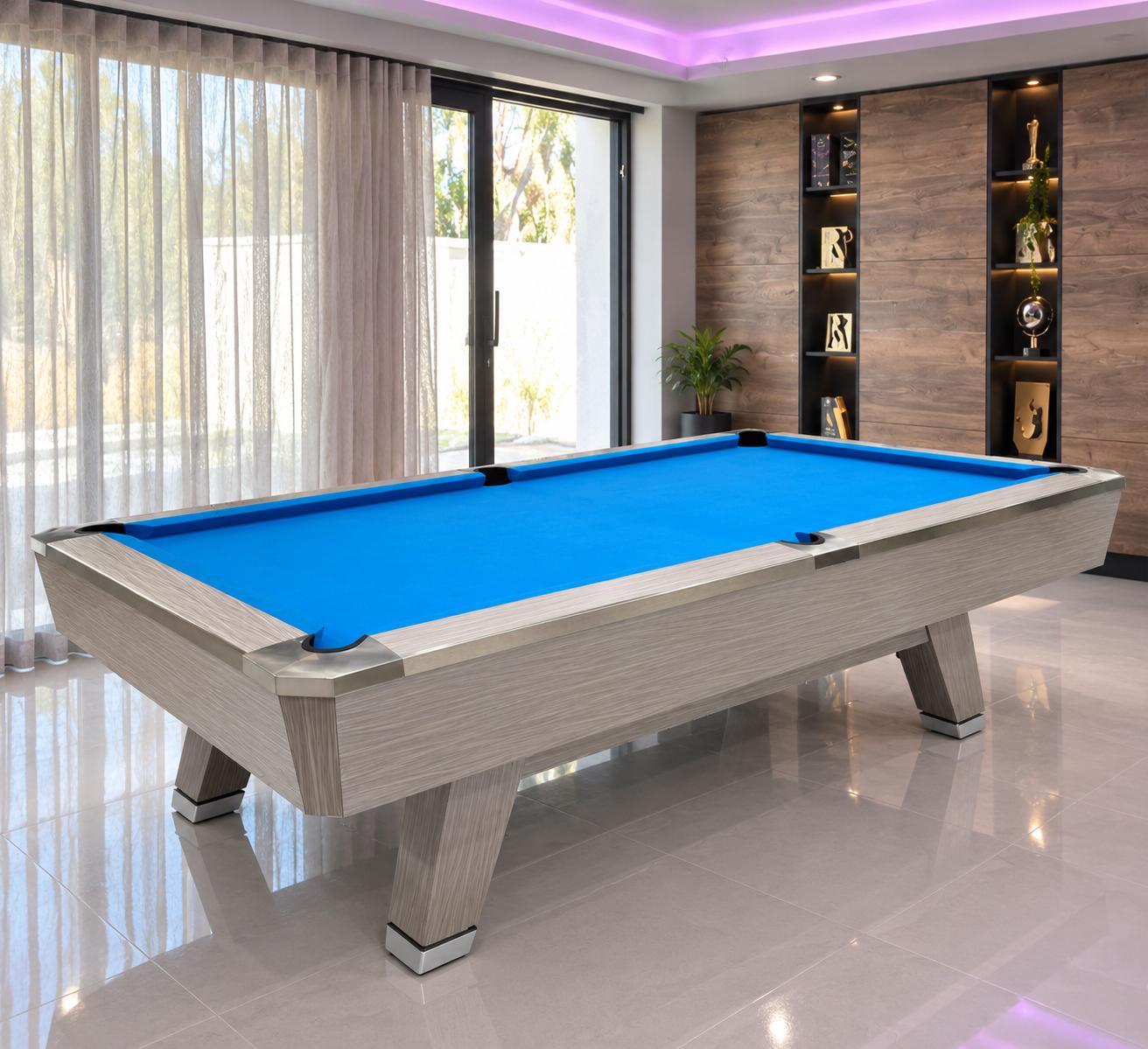 HC-MS002 Grey Woodgrain Pool Table